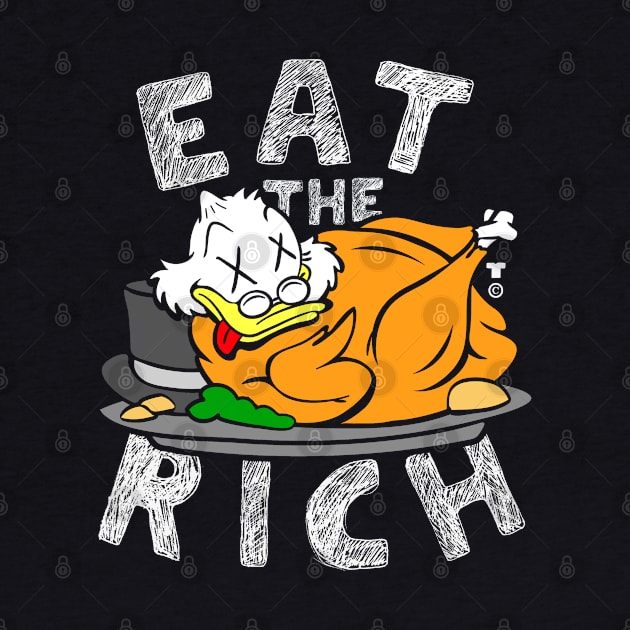 EAT THE RICH DUCK by TaizTeez by TaizTeez